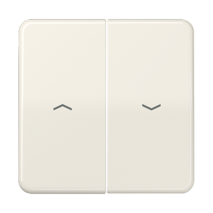 CD595PBF Клавиши для выключателя управления жалюзи 509VU и 539VU; слоновая кость