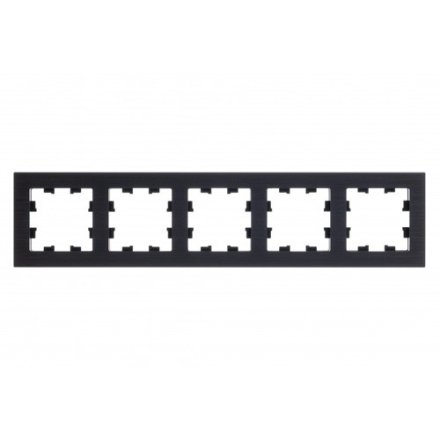 ATN312305 - AtlasDesign NATURE 5-постовая РАМКА, МЕТАЛЛ ОНИКС