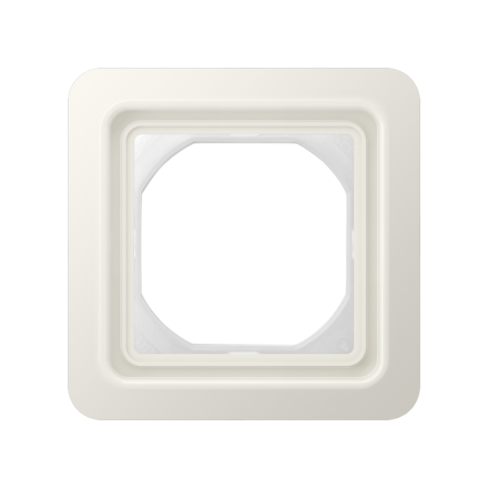 CD681WUW Рамка 90?90 мм, в комплекте с уплотнительной мембраной для установки изделий серии WU 600; слоновая