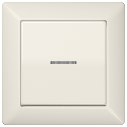 AS590KO5 Клавиша для контрольного выключателя с подсветкой; слоновая кость