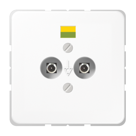 CD565-2WW Розетка штепсельная для выравнивания потенциалов; белая
