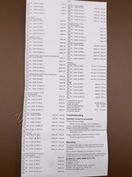 2304.16REGHM Актуатор коммутирующий, 4 канала