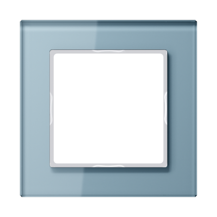 AC581GLBLGR Рамка 1-кратная; серо-голубая