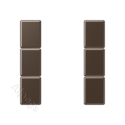 A503TSAMO комплект накладок 3гр мокко