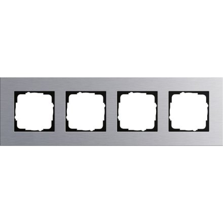 Рамка 4-постовая, алюминий, G1004AS, JASMART