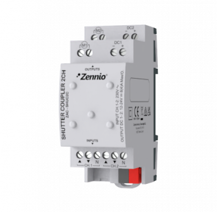 Адаптер AC/DC для жалюзийных актуаторов Shutter Coupler 3CH