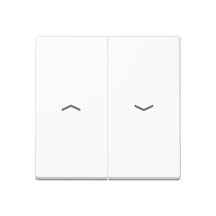 A595PWW Клавиша для жалюзи выключателя; белая