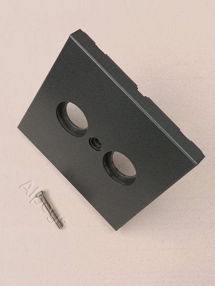 LSmetal Накладка TV/FM, антрацит. AL2990TVAN