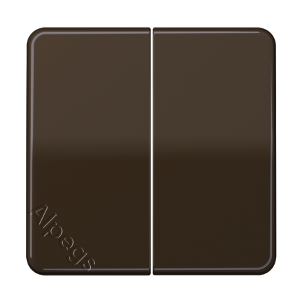 CD595BR Двойная клавиша коричневый