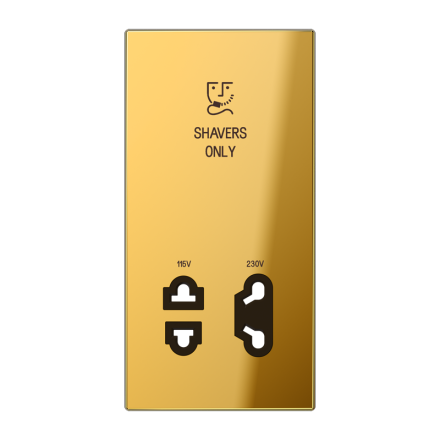 SOGO7522PL накладка бритвенной розетки имитация золота