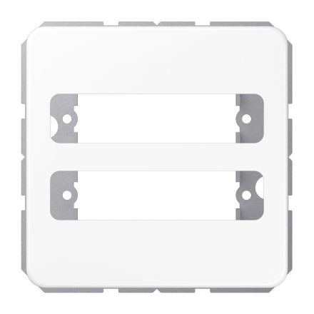 CD594-2WW Двойная крышка для разъемов D-типа; белая