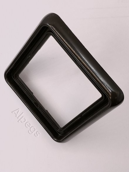 CD581BR Рамка для вертикальной и горизонтальной установки, однократная, коричневая