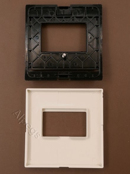 A500 Накладка для USB-зарядных устройств без видимого винта, термопласт, слоновая кость A1569USB