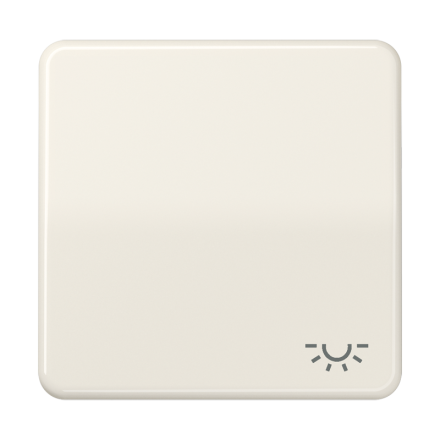 CD590L Клавиша с символом освещение; слоновая кость