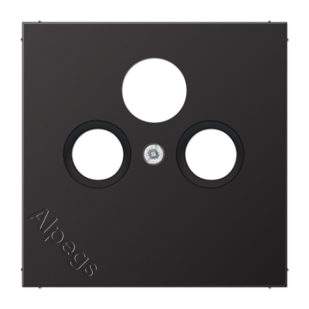 LSmetal Накладка TV/FM/SAT, dark (лакир.алюм.) AL2990SATD