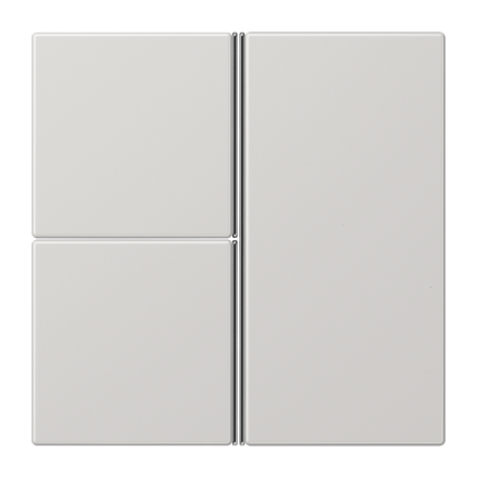 LS403TSALG Набор клавиш для сенсорного модуля KNX, тройной, светло-серый