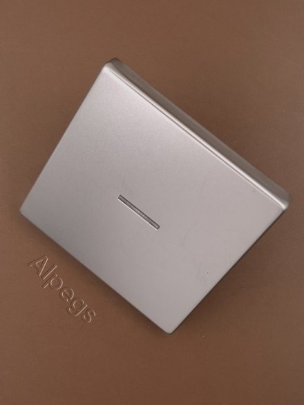 LSmetal Клавиша 1-ная с линзой, стальн. ES2990KO5