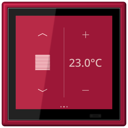 KNX комнатный контроллер LS TOUCH, LC 459 D1 S229