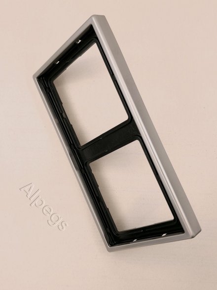 LSmetal Рамка 2-ная, стальн. ES2982