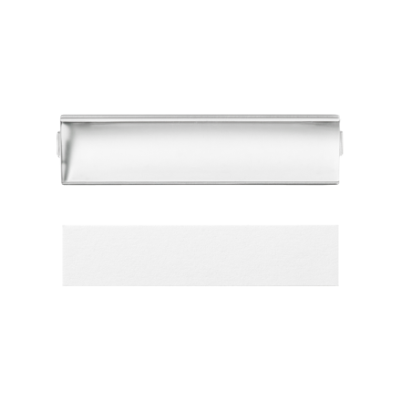 AS81NA Крышка из оргстекла для надписи 17?54 мм; прозрачная