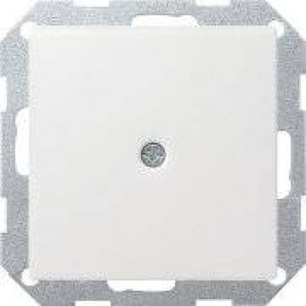Кабельный вывод с разгрузкой натяжения цвет Матовый белый, Jung A590BFAWWM