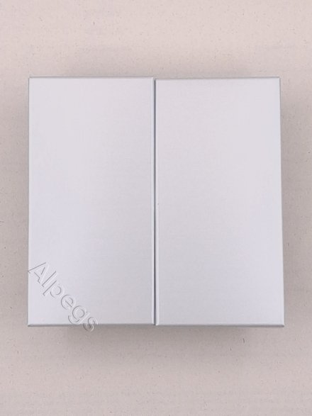 LSmetal Клавиша 2-ная, алюм. AL2995