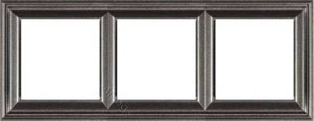 Рамка тройная Jung Eco Profi Deco, антрацит, EPD483AN