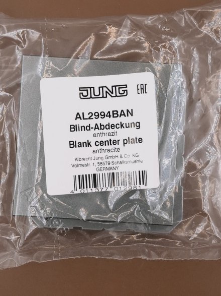 LSmetal Заглушка, антрацит. AL2994BAN