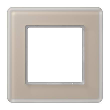 A VIVA Рамка 1-ная, стекло шампань, Jung AV581GLMCH