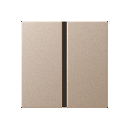 A401TSACH A 500, KNX Набор накладок 1 группy, комплект, шампань