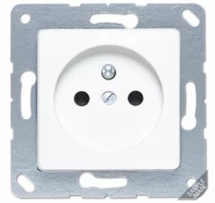 121FKIB Штепсельная розетка франко-бельгийского стандарта 16A 250V  ; коричневая
