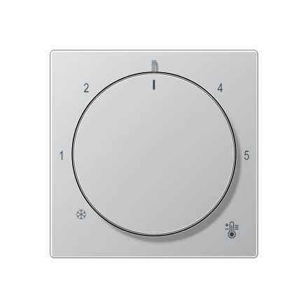 Крышка для регулятора подогрева пола; алюминий, A 1749 BF AL