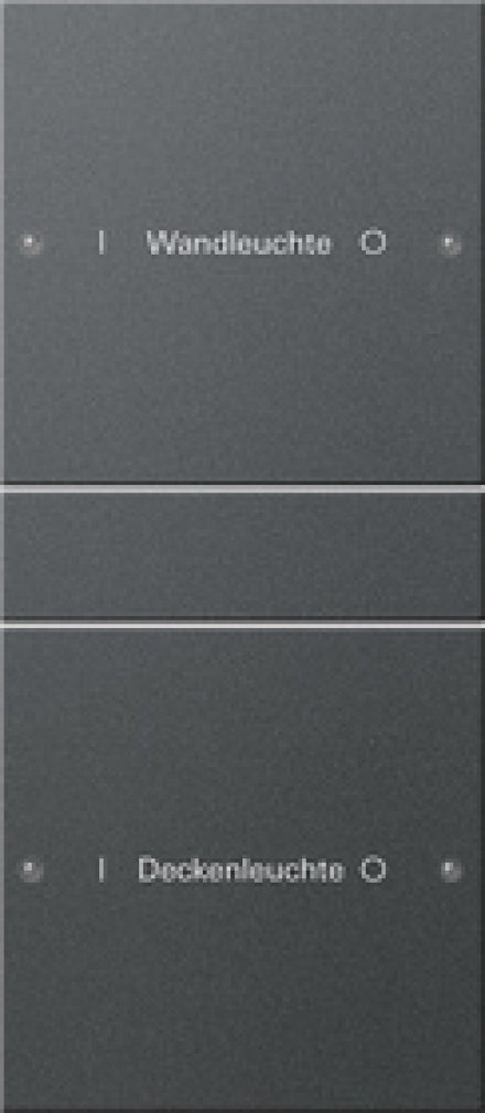 Набор клавиш 2-местный (1+1),  ГРАВИРОВКА