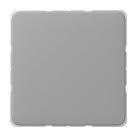 CD594-0GR Крышка без отверстий с несущим каркасом для произвольных вырезов; серая