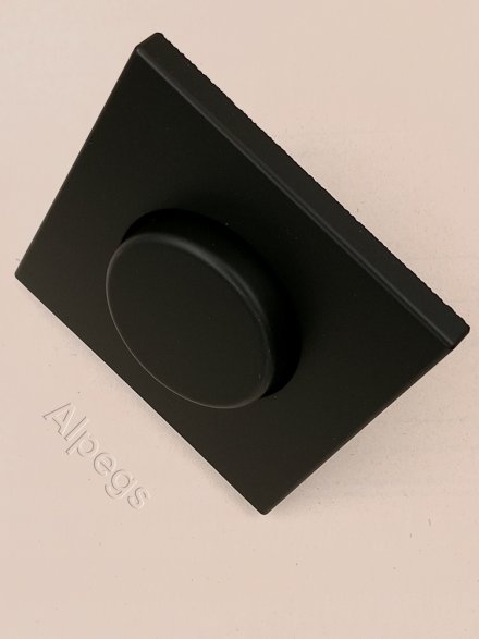 LS990 Накладка на мех-зм поворотн. диммера и потенциом., цвет матовый черный LS1940SWM