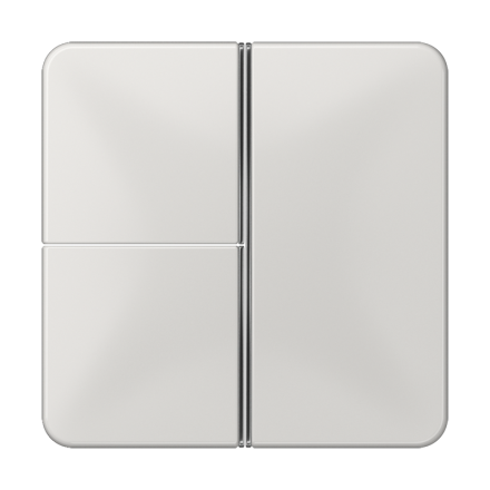 CD403TSALG 3-клавишная накладка для пульта КNX, светло-серая, для серии СD