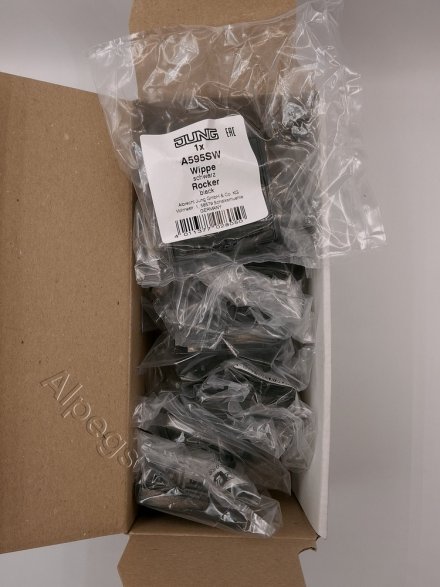 A595SW Клавиши для своенных выключателей, черные