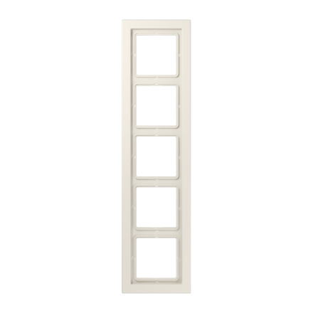 LSD985W Рамка 5-кратная; слоновая кость