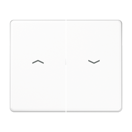 SL595PWW Клавиша для выключателя управления жалюзи; белые