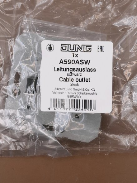 A590ASW Заглушка, черный