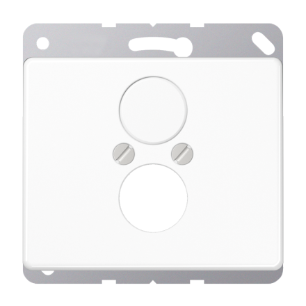 SL562WW Крышка для 2-х гнезд; белая