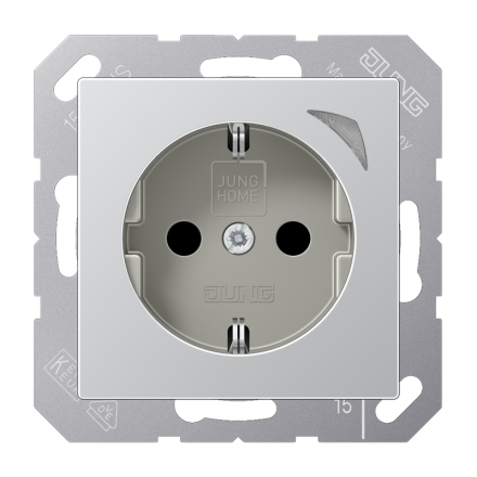 JUNG HOME SCHUKO® розетка, BT A 1521 S AL