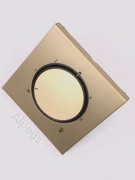 Крышка для регулятора подогрева пола; Металлическое исполнение, латунь Classic, ME 1749 C