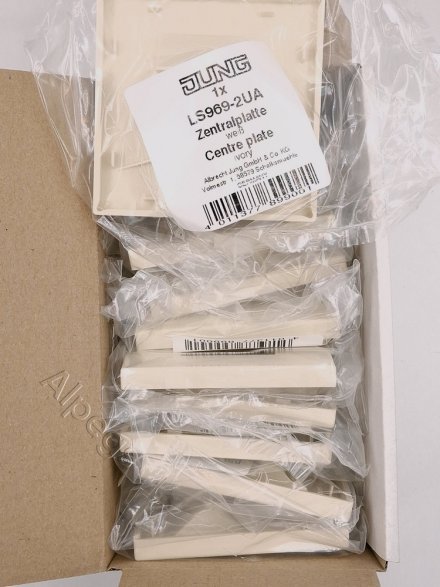 LS969-2UA Крышка для двойной телефонной и компьютерной розетки UAE; слоновая кость