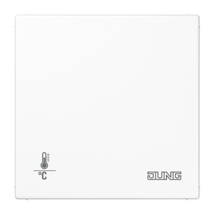 LS2178ORTSWW KNX-регулятор с шинным сопряжением без ручки для установки температуры; белая