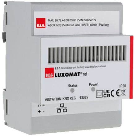 ViSTATION-KNX REG, Визуализация и удаленный сервер для систем KNX