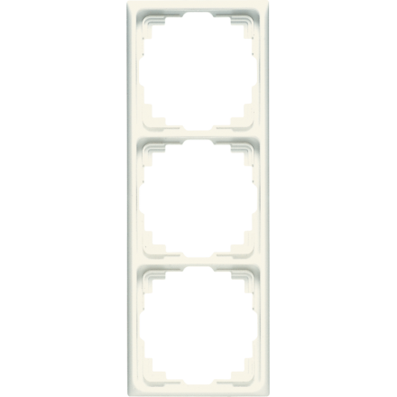 CD583KW Рамка для инсталляции в кабельных каналах, 3-кратная; слоновая кость