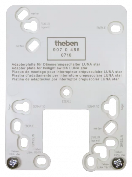 Adapterplatte LUNA star