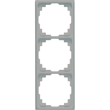 CD583KGR Рамка для инсталляции в кабельных каналах, 3-кратная; серая