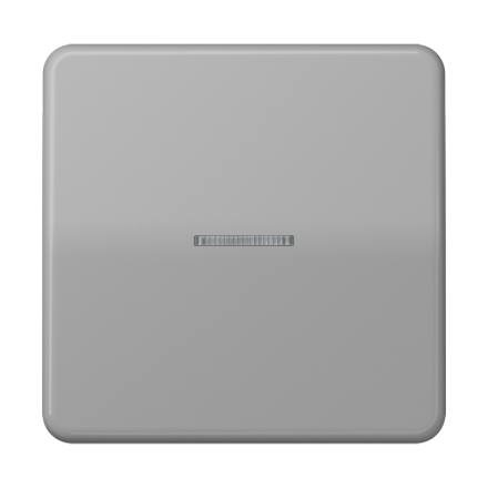 CD590KO5GR Клавиша с окошком для выключателя и кнопки с подсветкой; серая